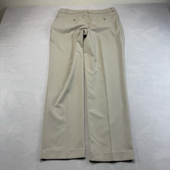 Lady Hagen Pants - Lady Hagen Essentials Women's Size 8 Khaki Golf Pants Straight Leg